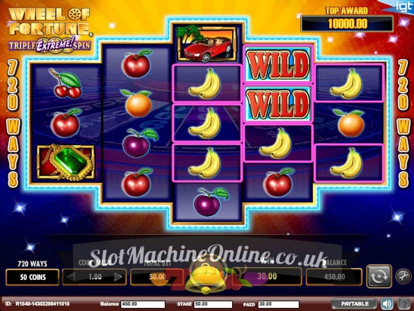 Play cash spin slot machine online
